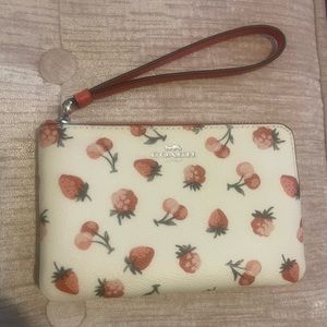 Coach Strawberry wrislet brand new without tags